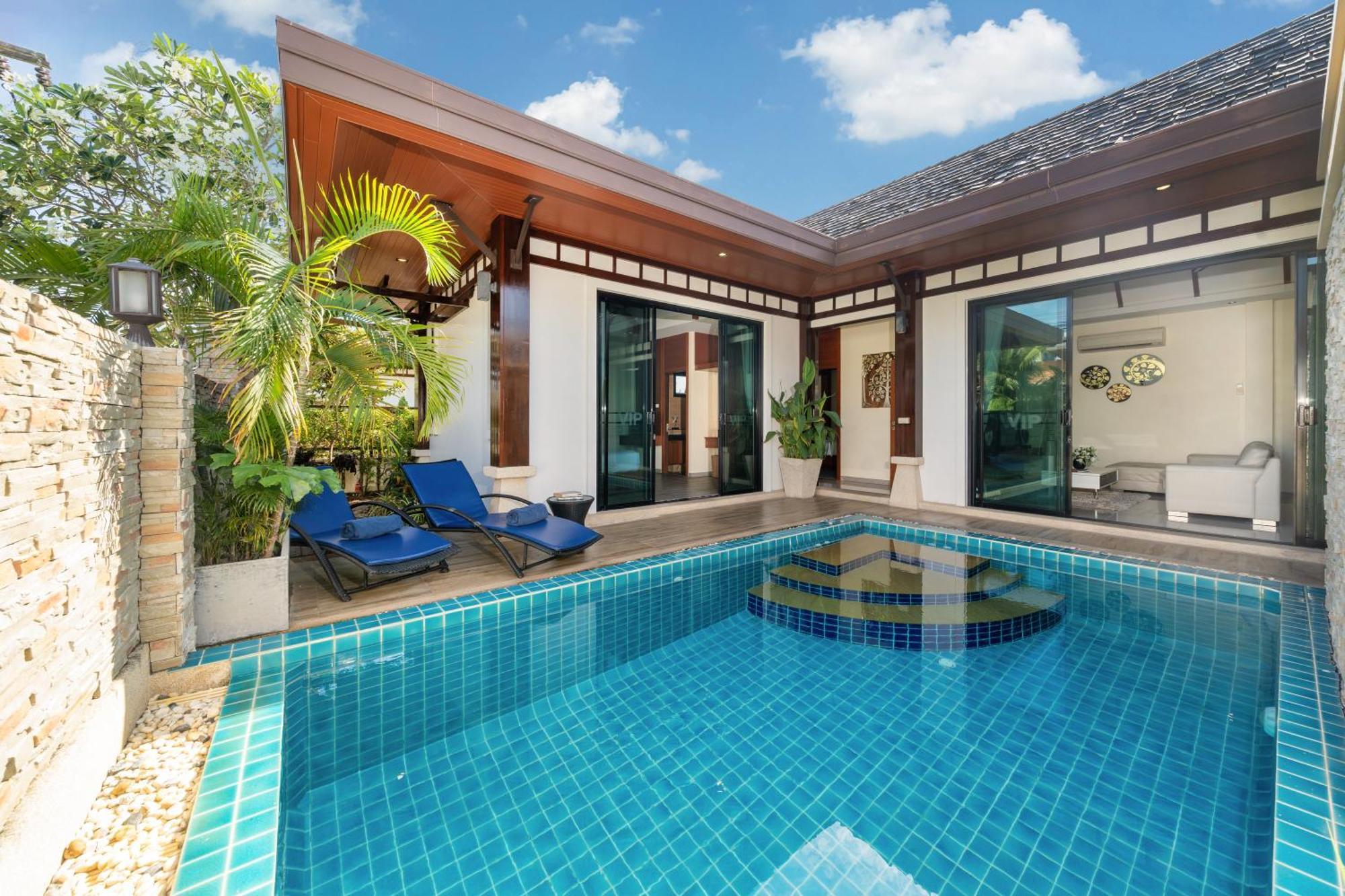 Private 2Br Pool Villa 2D15 In Gated Residences Rawai Vip Villas Near Kids Park 외부 사진
